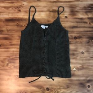Hunter green tank top